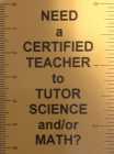 Need A Tutor for 1on1 K-12, Math & Science