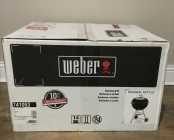 New in box Webber charcoal kettle barbecue. Sells in ...