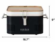 New! Everdure CUBE Portable Charcoal Grill  - Photo 8 of 9