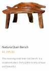 New! Natura Dian Bench - Photo 2 of 5