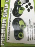 New Telford sewer hose and adapters 