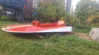Newly built sea flea hydroplane boat 