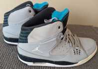 Nike Air Jordan SC- 1 Wolf Grey / White Sneakers