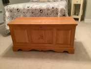 Oak cedar lined chest