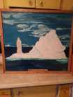 Oil Painting; Virgin Mary Iceberg Newfoundland