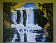 Original artwork on stretched canvas