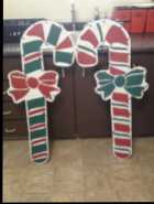 OUTDOOR CHRISTMAS WOODEN DECOR $10 - Photo 3 of 4