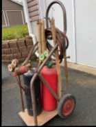 Oxygen and Acetylene Welding and Cutting Set - Photo 1 of 3