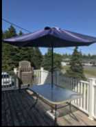 Patio Table and Umbrella  - Photo 2 of 5
