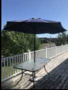 Patio Table and Umbrella  - Photo 4 of 5