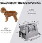 Pet Carrier Dog/Cat Airline Approved Collapsible  - Photo 4 of 6