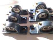 NBR P201 Pillow Block Bearing made in Germany SA201-8... ...