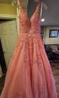 Pink prom dress size 0