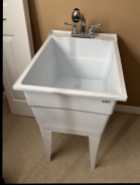 Polypropylene Laundry Sink with Faucet