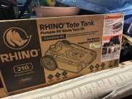 Portable RV waste tank (rhino tote tank)