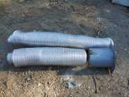 propane fireplace flex chimney & wall thimble