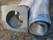 propane fireplace flex chimney & wall thimble - Photo 3 of 4