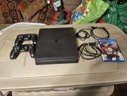 PS4 Console With Two Controllers