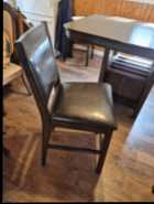 Pub style table and 4 chairs 42x54 - Photo 2 of 5