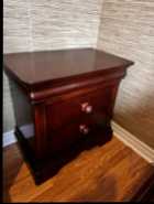 Queen Bedroom Set- Solid Wood Mahogany  - Photo 2 of 7