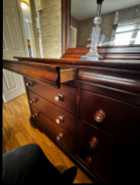 Queen Bedroom Set- Solid Wood Mahogany  - Photo 5 of 7