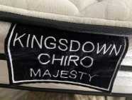 Kingsdown Chiro Majesty Queen mattress and box spring. 