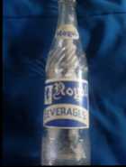 Rare Royal Beverages Soda Bottle, G. Brownrigg 