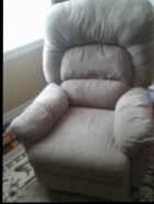 Berkline recliner with working heat and massage 