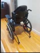 Red Quickie QXI manual wheelchair  - Photo 5 of 6