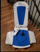 Remote controlled EZ lift bath lift seat