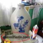 RESTORED stoneware jug