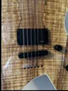 B.C. Rich Exotic Warlock Spalted Maple Electric Gu - Photo 2 of 6