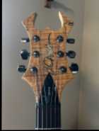 B.C. Rich Exotic Warlock Spalted Maple Electric Gu - Photo 3 of 6