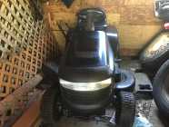 Ride on mower body