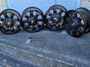 4 jeep wrangler wheels ,comes with tire monitor $40.00 ...