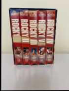 ROCKY VHS BOX SET $30 FIRM!