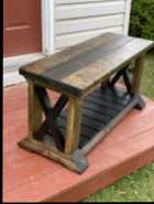 Rustic Entryway Bench