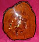 Rustic Wood Slice Clock