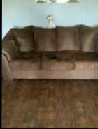 For sail sofe & Love seat colour Brown vert new