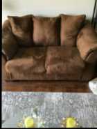 For sail sofe & Love seat colour Brown vert new - Photo 2 of 4