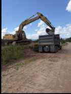 Screener and excavator 