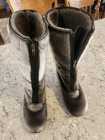 Sealskin boots size 8 women's 