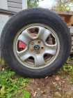 All season tires on rims 