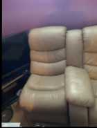 Sectional leather couch - Photo 4 of 6