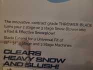 SELLING A BRAND NEW THROWER BLADE  - Photo 5 of 7