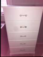 Selling A White Dresser Set - Photo 8 of 9