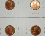 Set of 15 1962 UNC Canadian Pennies - Photo 4 of 5