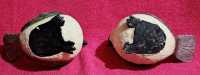 Set of 2 Resin-Plastic Garden Birds - Photo 2 of 3