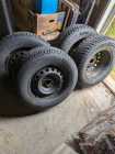 Set of 4 16" winter rims and tires