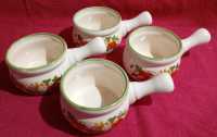 Set of 4 Avon Strawberry Ceramic Soup Bowls
